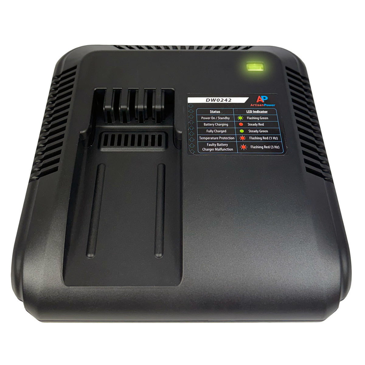 Charger AND Battery for DW0242 - Compatible for Stryker Power Pro XT, IT, TL Ambulance CotPower. Supply Included.
