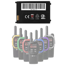 Advanced Wireless AWR Advantage Two Way Radios AWR-4000 and AWR-4002 Replacement Battery (Extended Capacity)