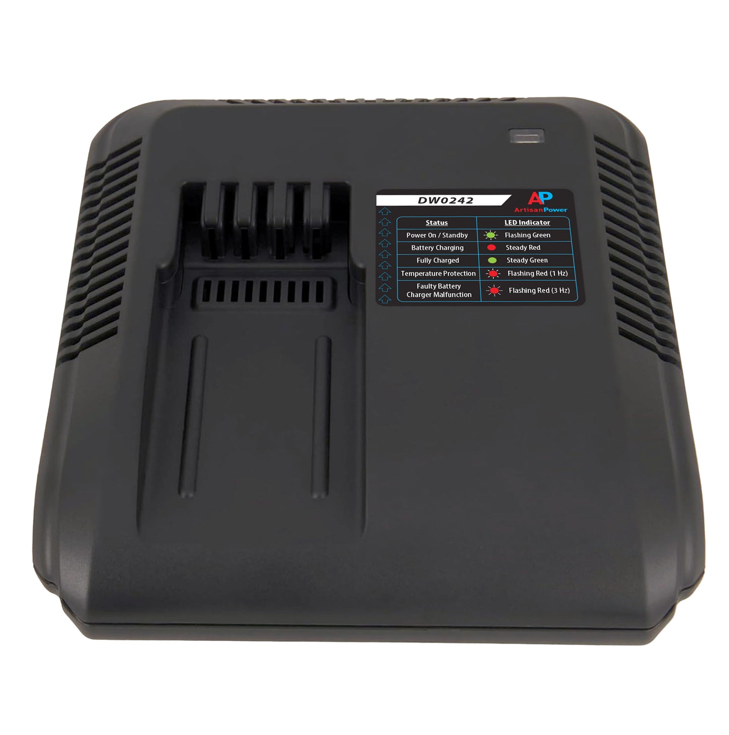 Battery Charger for Artisan Power DW0242 Batteries Compatible Battery for Stryker Power Pro XT, IT, TL Ambulance CotPower. Supply Included.
