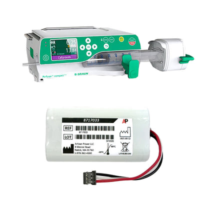 B. Braun Perfusor Compact Plus Syringe Pump Replacement Battery