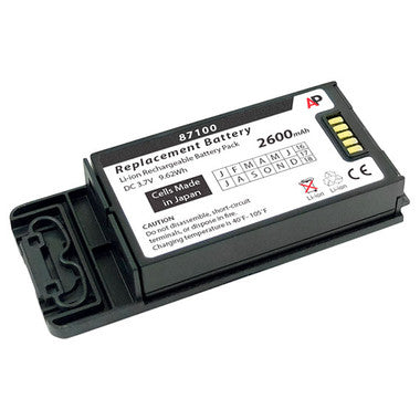 SpectraLink PIVOT 8741, 8743, 8753, PBK87410 & PBL87410: Replacement Battery. 2600 mAh image 1