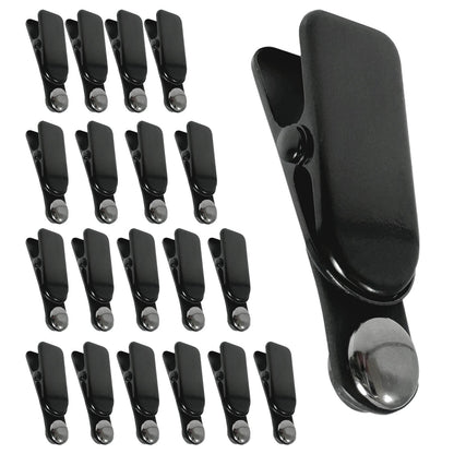 25-PACK: Snap on Lapel Clip for Vocera Minibadge C1000