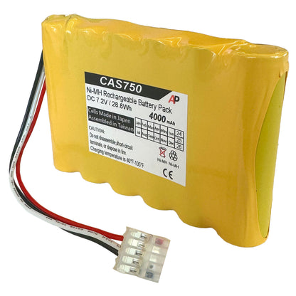 CAS Medical 940X Monitor, NIBP 730, 740, 750, 120336, 6036 Replacement Battery