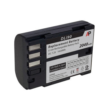 Replacement Battery for Pentax 645D, K-01, K-1, K-3, K-5, K-5 II, K-5 IIs, K-7 Digital Camera - D-Li90 image 1