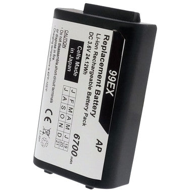 Honeywell / HHP Dolphin 99EX Series Scanners. Replacement Extended Battery image 1