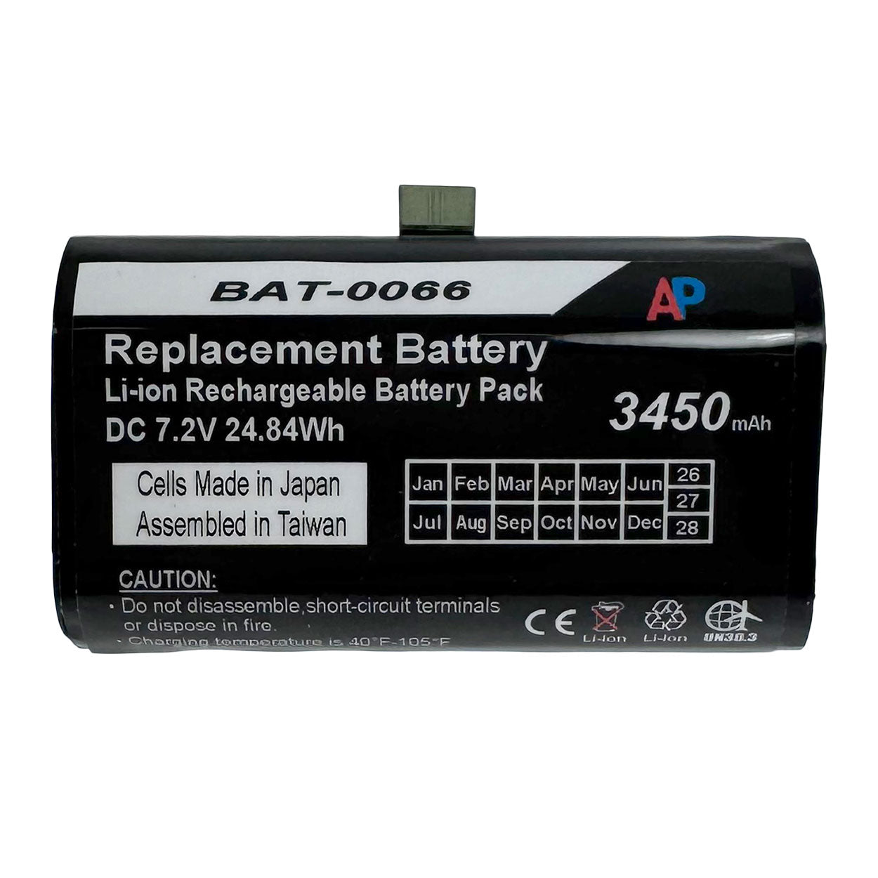 Replacement Battery for Square Portable Wireless Credit Secure Debit Card Reader Terminal